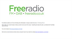 Desktop Screenshot of dating.freeradio.co.uk