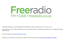 Tablet Screenshot of dating.freeradio.co.uk